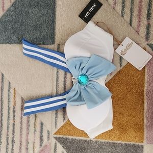 Sailor Moon Blue Bikini Top 36C/D | Medium